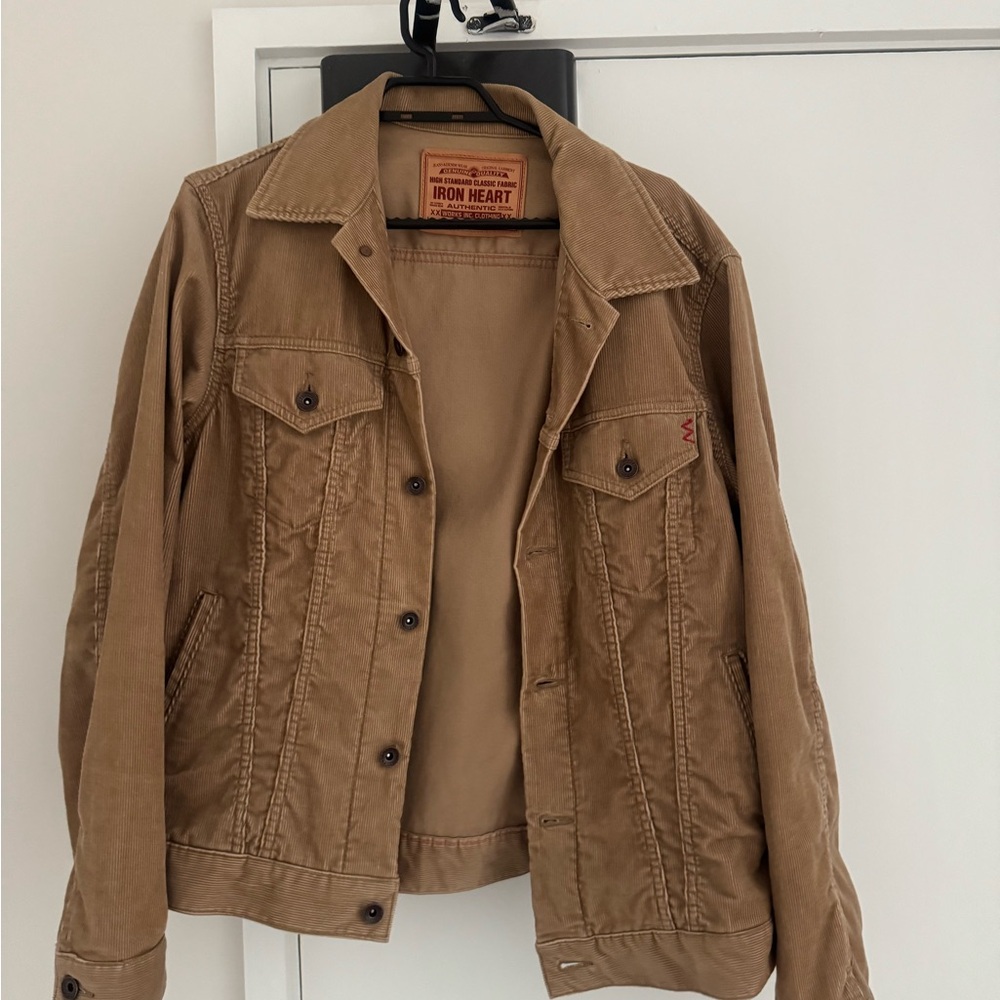 Iron Heart Men's Brown Shirt Jacket